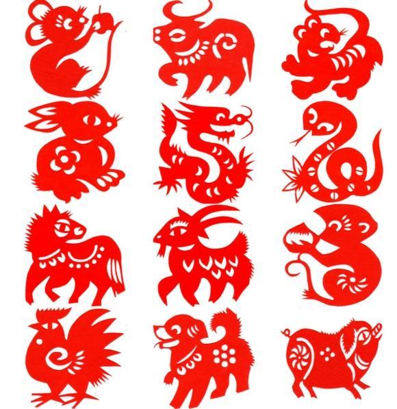 十二生肖剪纸图案大全,2019猪年剪纸图片步骤教程大全