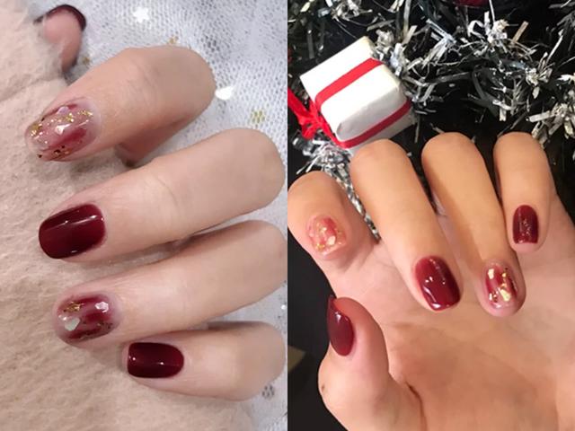 最适合短指甲的新年美甲图片,随便挑一款换上都好好看