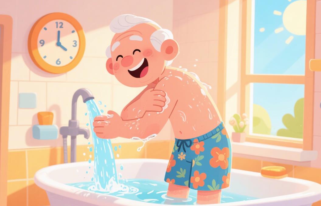 老年人多久洗一次澡比较好