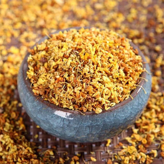 干桂花为什么要蒸一下,什么颜色的桂花不能吃