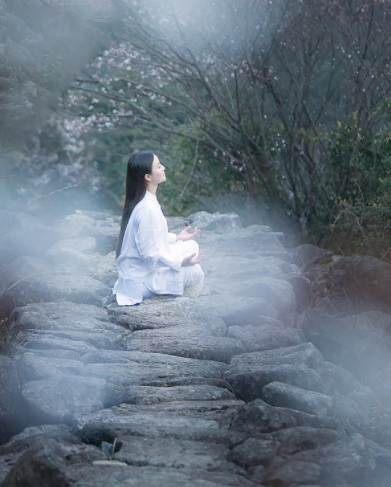 云水禅心唯美图片，适合云水禅心的唯美意境图片
