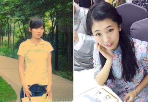五年女人的容貌变化