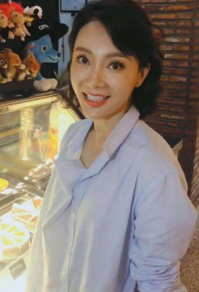 卸妆后的陈数容貌，陈数真实长相