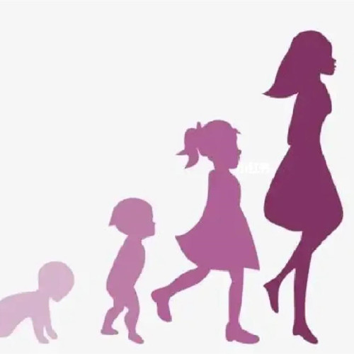 女人的一生变化图，一生成长过程图