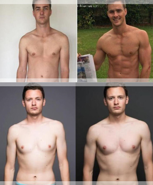 俯卧撑每天50个一个月变化图