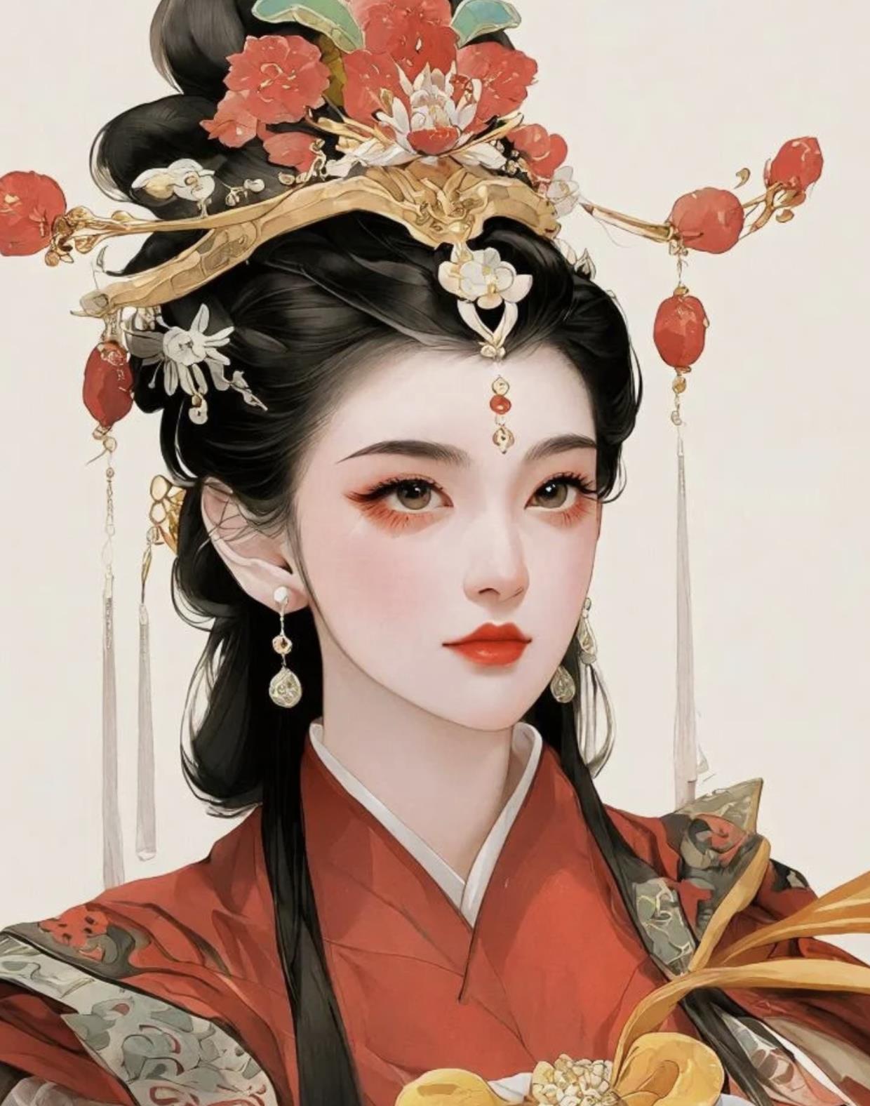 穆桂英长相复原图