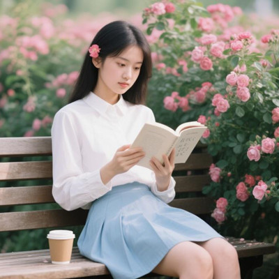 蔷薇花开的唯美句子