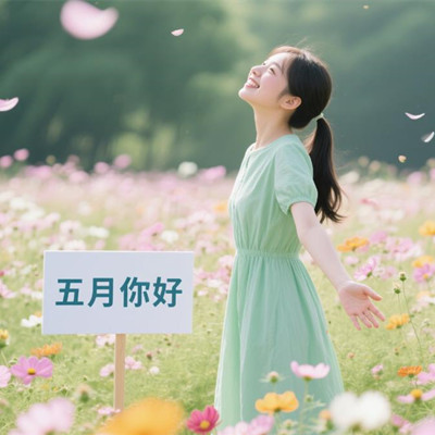 五月你好唯美的句子