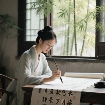 练字静心唯美的句子