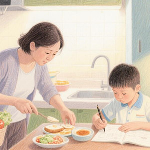 二十位陪读妈妈的体会