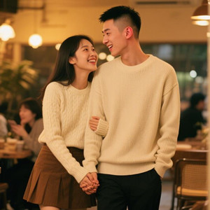 女生挽男生胳膊男生心理反应