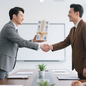 老板送筷子的含义