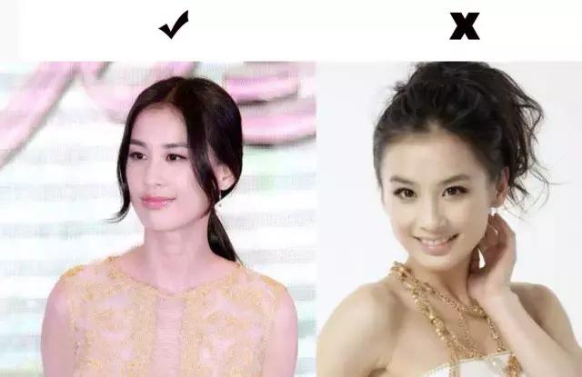 觉得自己脸大?很可能是扎错了发型,你的脸型是扎头发好看还是放下来好看?