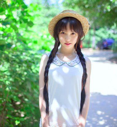 9款圆脸女生修颜扎发发型!
