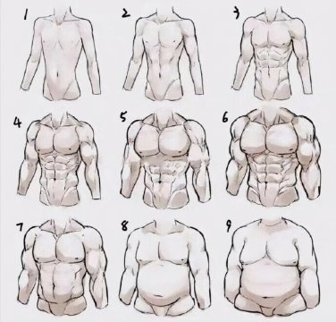 女人喜欢男人9种身材，男人最佳身材标准图