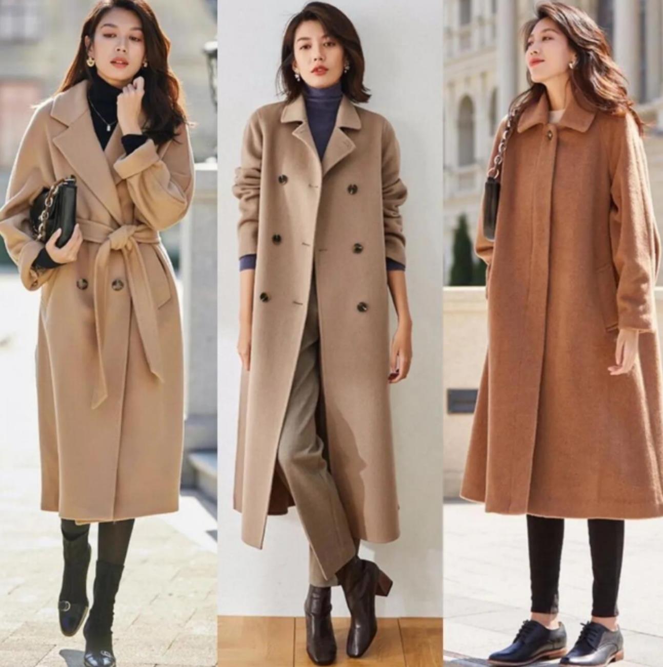 四十岁女人毛呢套装搭配图00