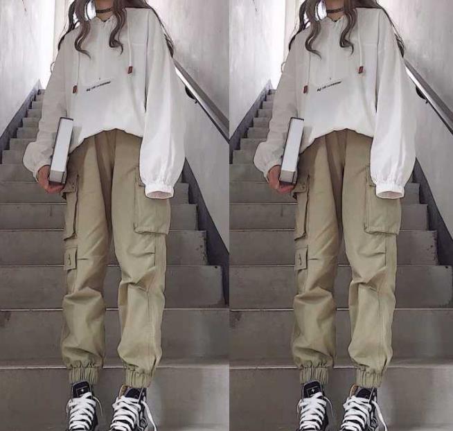 胖妹妹穿什么裤子显瘦,胖人适合穿哪几种裤子