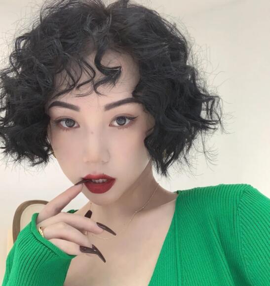 40-50岁波波头短发图片