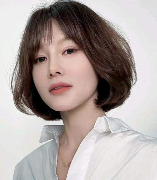 40-50岁波波头短发图片