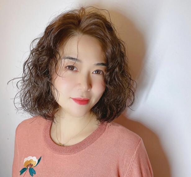 40-50岁波波头短发图片