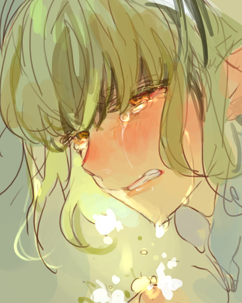 独自一人仰天流泪的图片