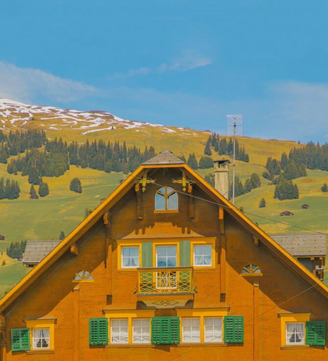 人间烟火治愈系风景图片