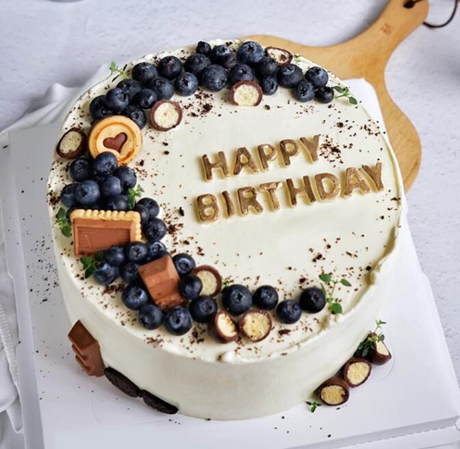 生日蛋糕网红款高颜值图片,简单高端网红生日蛋糕图片