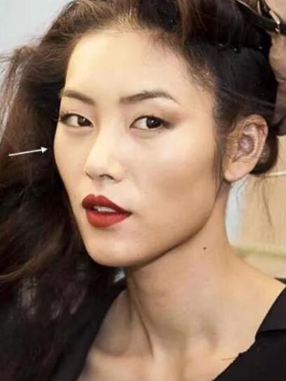 颧骨高的脸型图，颧骨高的女人面相图片