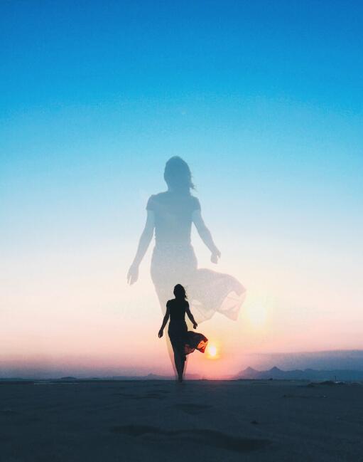 渐行渐远唯美背影图片渐行