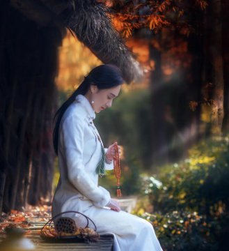 女人无欲无求干净自由配图，做个俗人无欲无求干净自由图片
