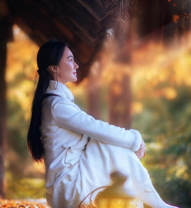 女人无欲无求干净自由配图