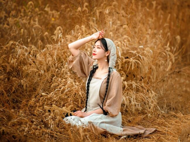 女人无欲无求干净自由配图