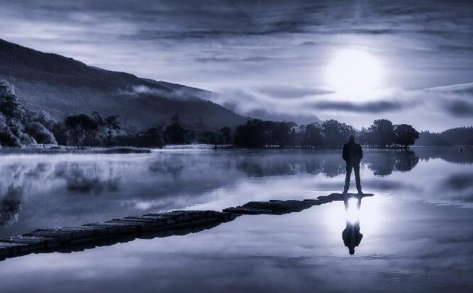 顶级孤独震撼照片内心孤独