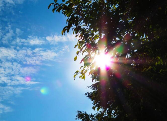 转好运的阳光图片,顺风顺水招财好运图片