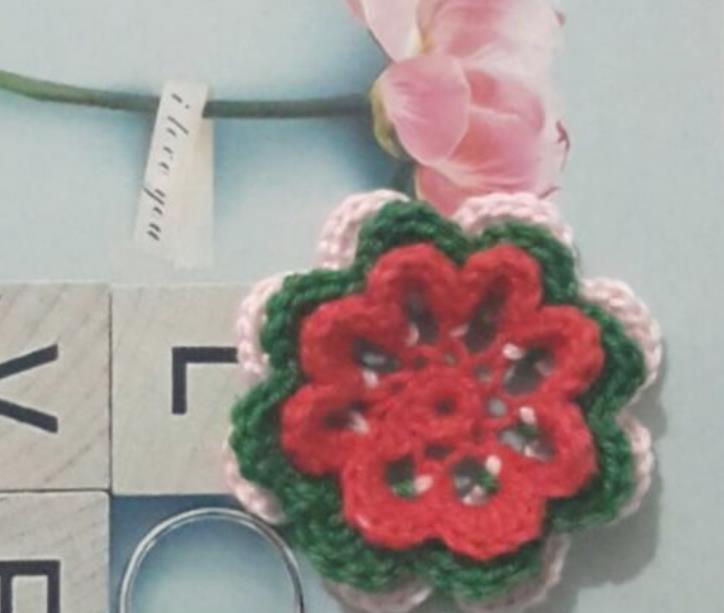 围巾修饰花边的钩法,围巾花边钩法图解