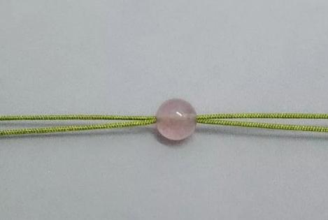 狐狸手链编织图解，吊坠挂绳打结方法