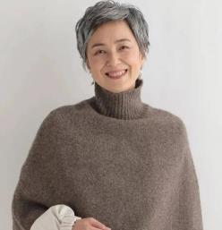 老年蘑菇头发型图片女,老年人蘑菇头烫发发型