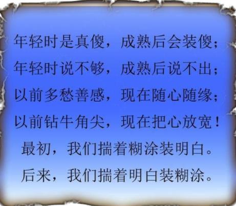 揣着明白装糊涂的配图,心里明白却装糊涂的图片