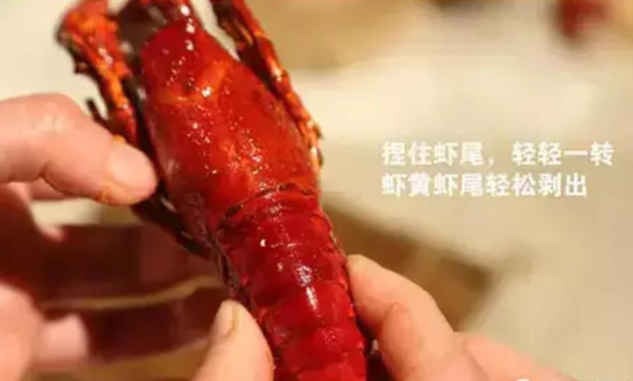 小龙虾的正确吃法图解,小龙虾怎么处理才干净