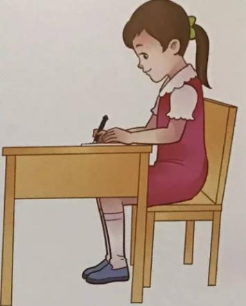 拿笔的正确姿势手腕图片,拿笔的正确姿势和坐姿图片