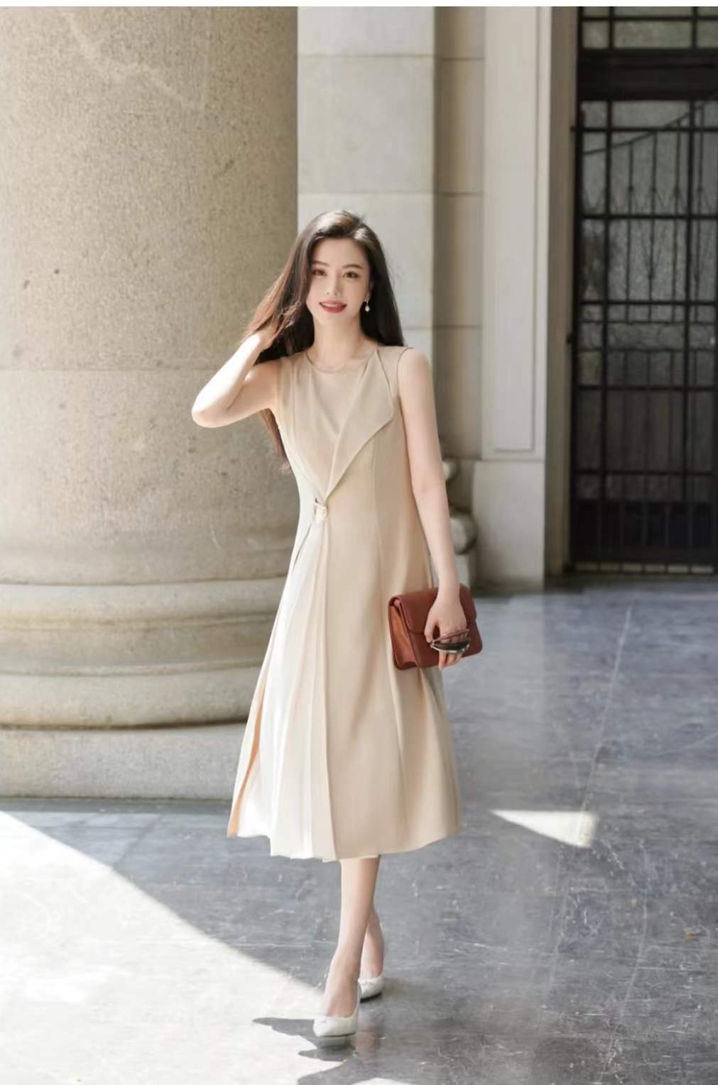 气质女人拍照姿势技巧图片,气质全身照拍照姿势大全-528时尚网