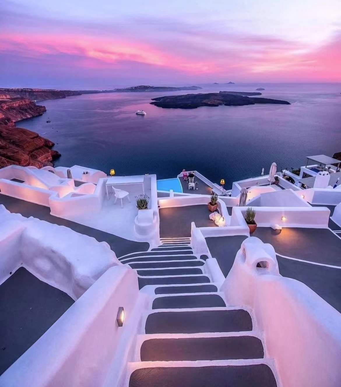 爱琴海风景图片,希腊爱琴海唯美图片