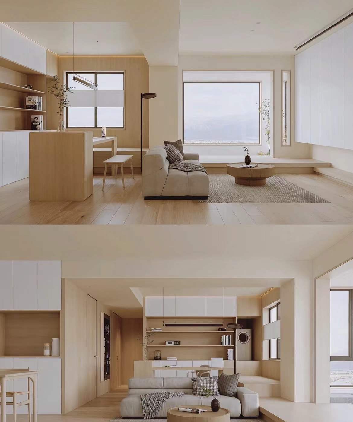 原木风颜色搭配效果图