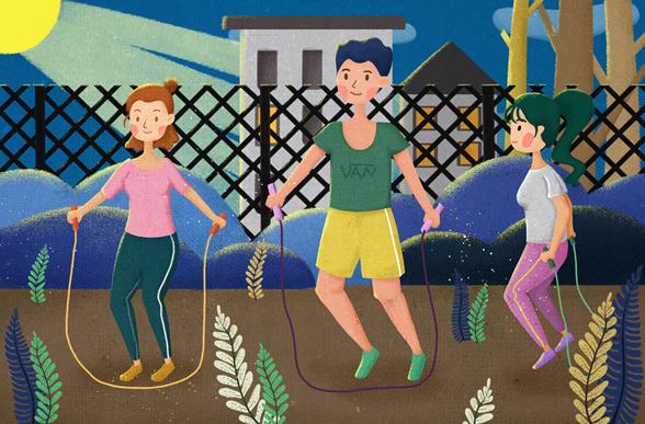 女人长期跳绳面部会发生什么变化,女人坚持跳绳对身上的器官的好处