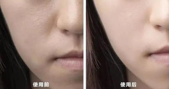 卡粉和浮粉区别图片,浮粉与不浮粉对比照片