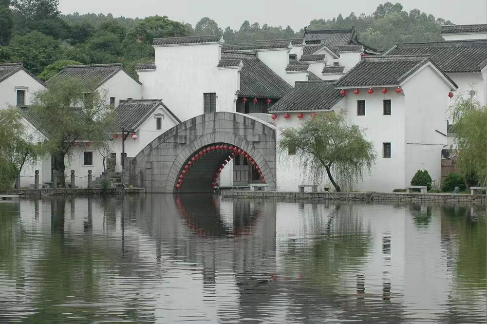 有山有水山间小屋图片,江南水乡图片壁纸