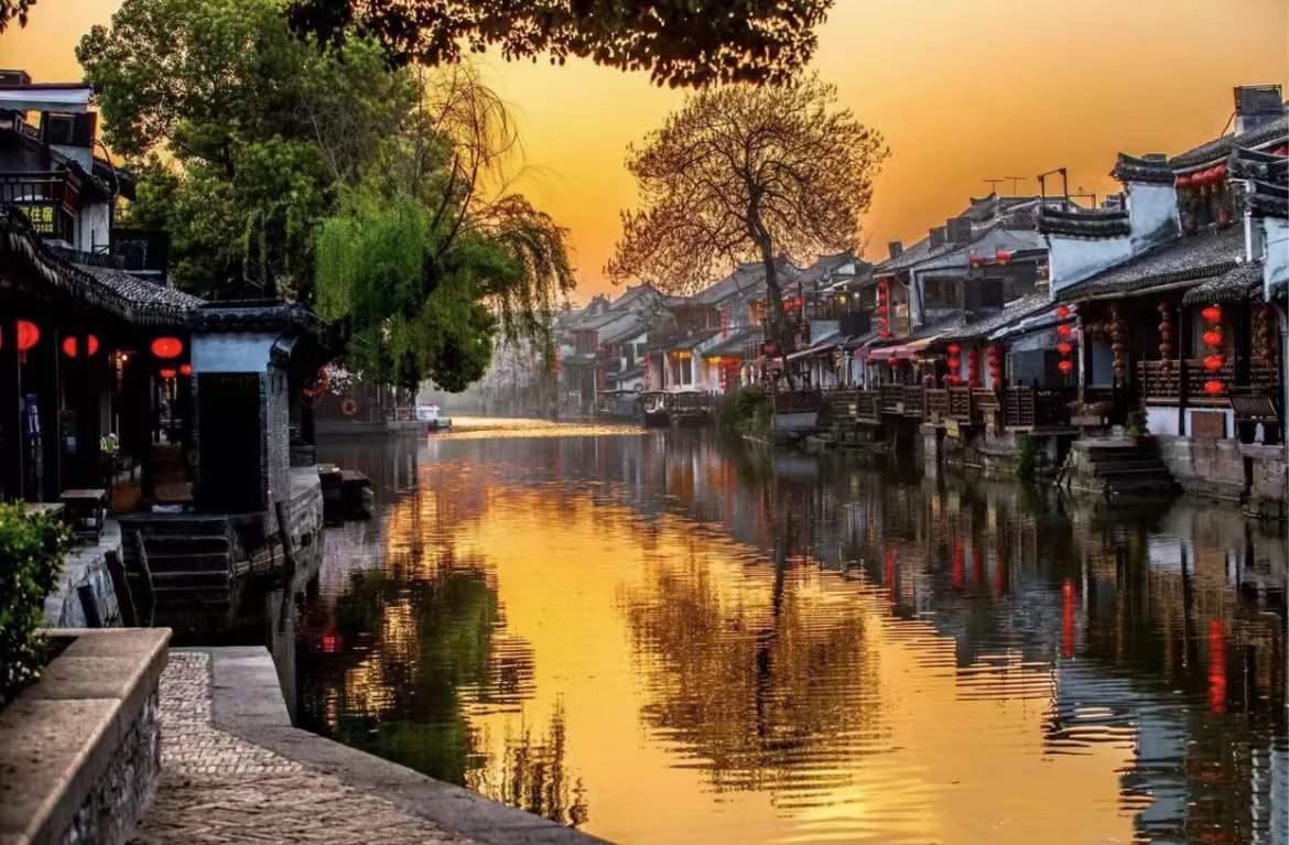 有山有水山间小屋图片,江南水乡图片壁纸