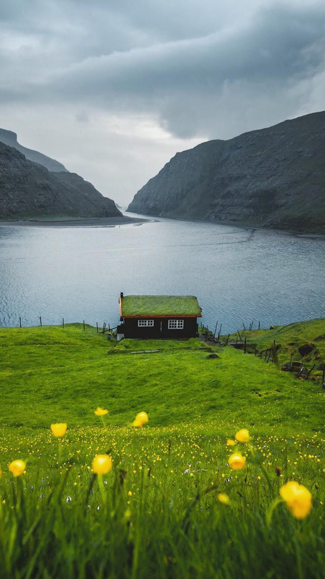 有山有水山间小屋图片,江南水乡图片壁纸