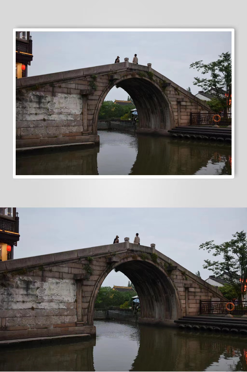 小桥流水温馨唯美图片