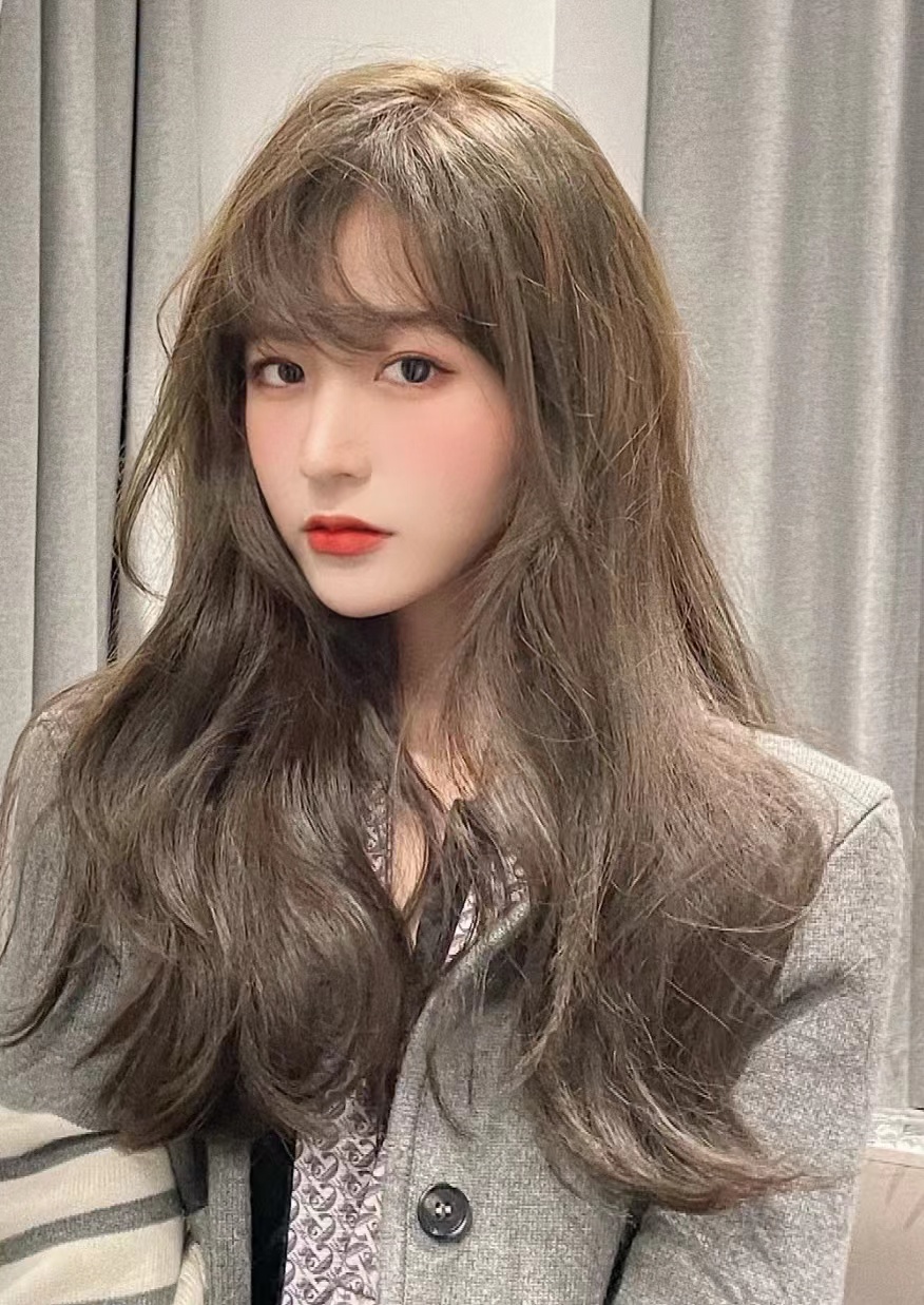 女生发色好看图片